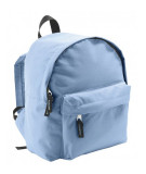 Sac à dos enfant SOL'S Rider Kids 70101 bleu ciel en polyester 600D, sac enfant compact personnalisable - image a