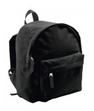 Sac à dos enfant SOL'S Rider Kids 70101 noir en polyester 600D, sac à dos junior résistant pour école et loisirs - image a