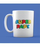 Mug blanc super papi