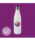 gourde blanche isotherme harmonie 2