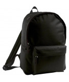 Sac à dos SOL'S Rider 70100 noir en polyester 600D, sac publicitaire résistant et personnalisable