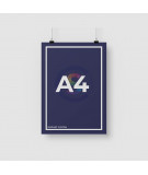 affiche a4 à personnalisé
