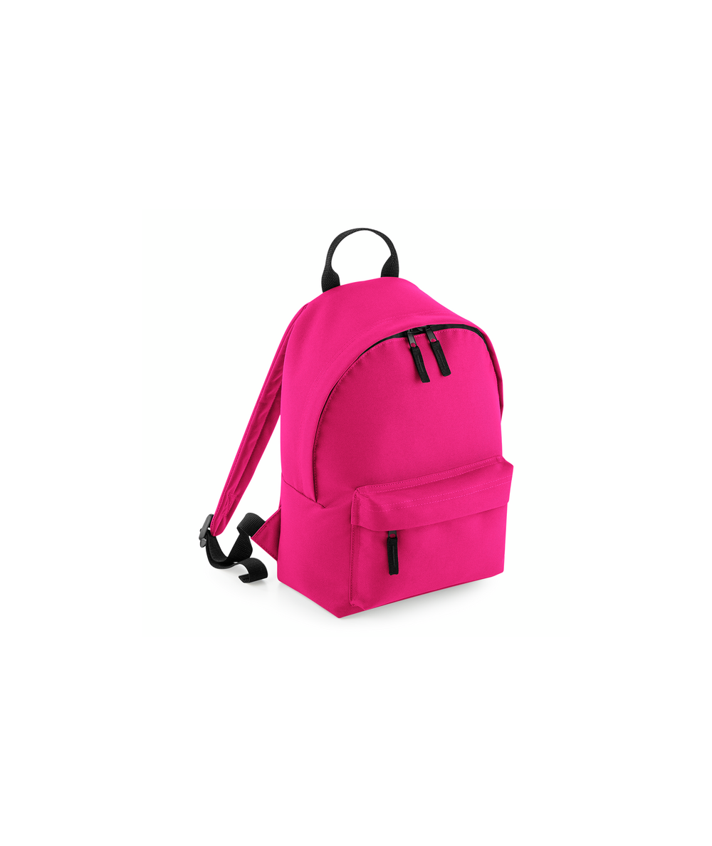 Sac à dos enfant BagBase BG125J rose pratique et confortable pour un usage quotidien.