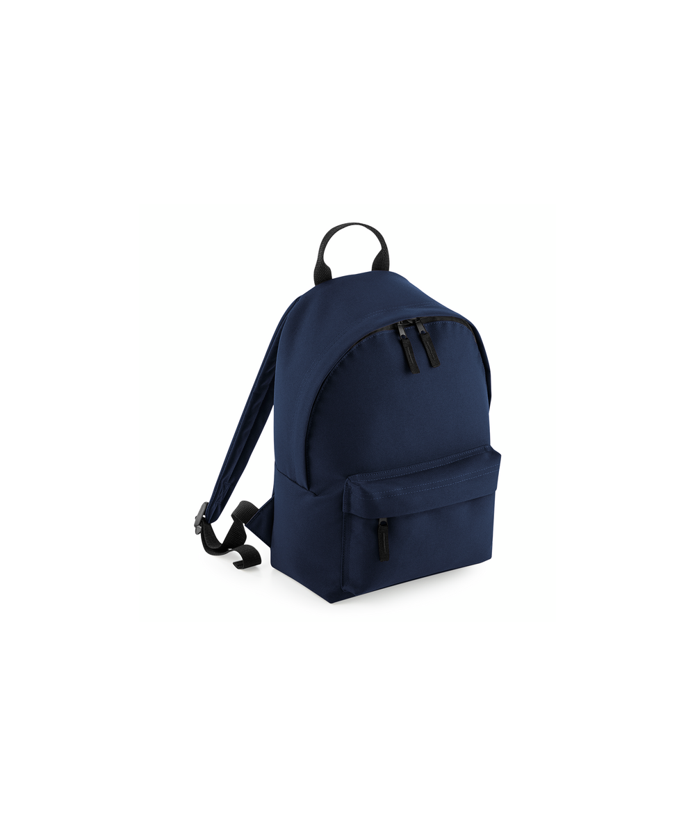 Sac à dos enfant BagBase BG125J bleu marine élégant adapté à l’école et aux loisirs.