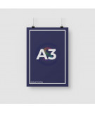 affiche a3 à personnalisé