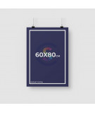 affiche 60x80cm à personnalisé