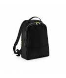 Sac à dos BagBase BG768 noir au style moderne et professionnel, idéal pour bureau, événements et cadeaux d’entreprise.